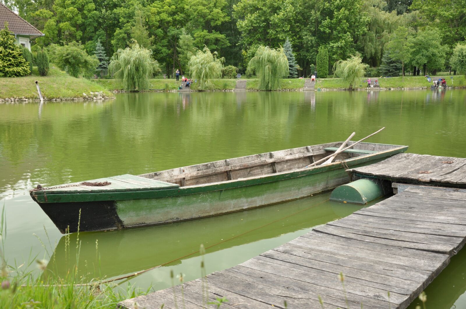 Nikon D90 sample photo. Lake, boat, pier photography