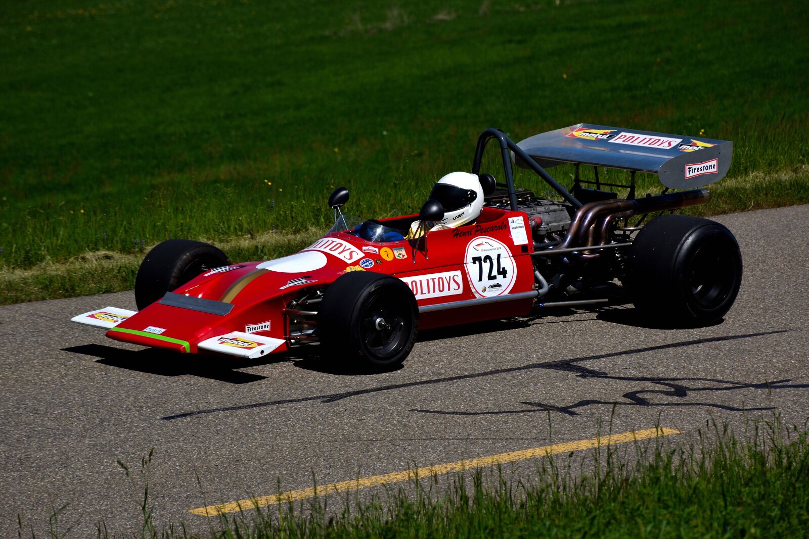 Nikon D5500 sample photo. Hillclimb, henri pescarolo, racing photography