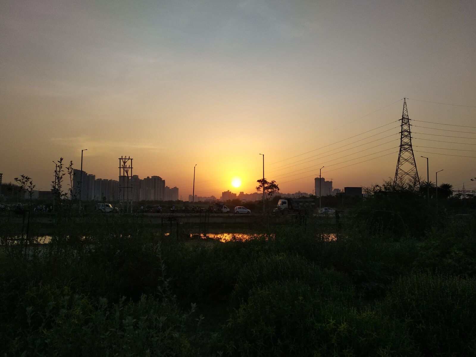 Xiaomi Redmi 5 sample photo. The sunset 1, ferfect photography
