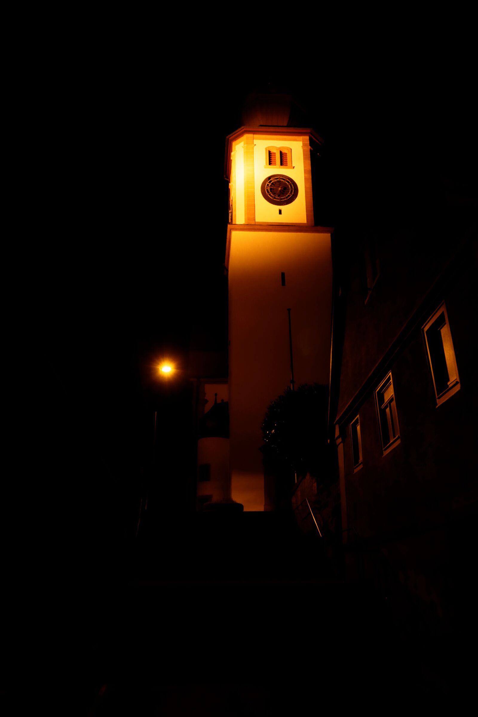 Canon EOS 30D sample photo. Building, church, night photography