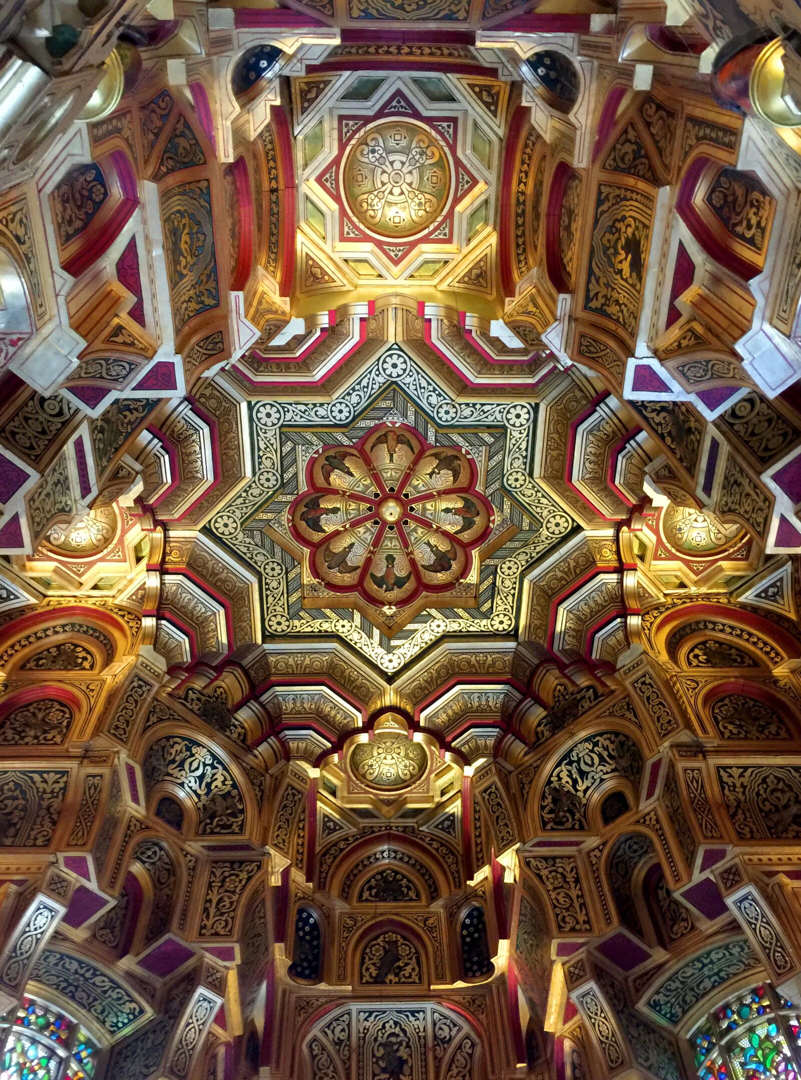 iPhone 6 Plus back camera 4.15mm f/2.2 sample photo. Mosaic, religion, ceiling photography