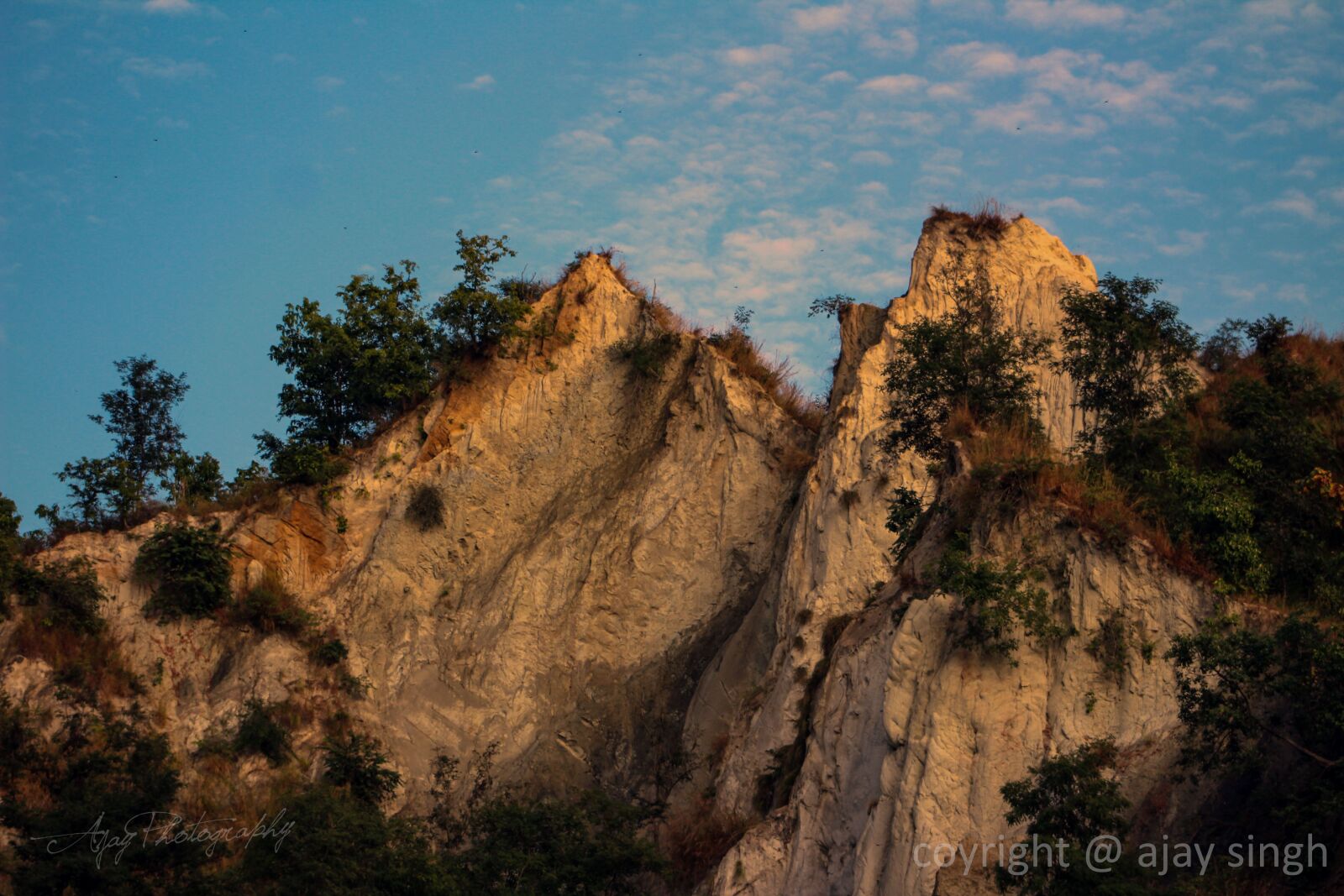 Canon EF75-300mm f/4-5.6 sample photo. Hill, nature, view photography