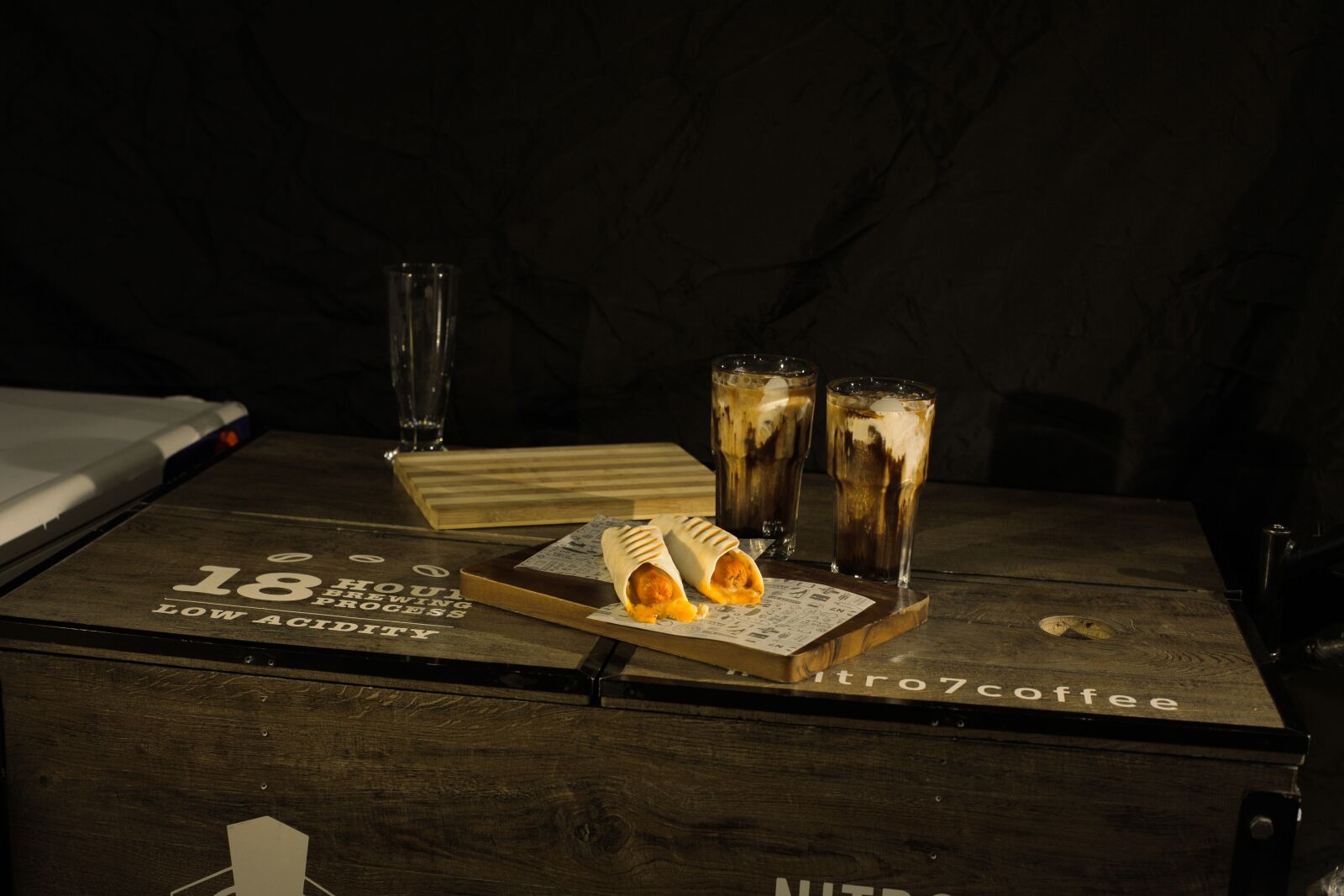 Canon EOS 5D Mark II sample photo. Nitro 7, coffee, food photography