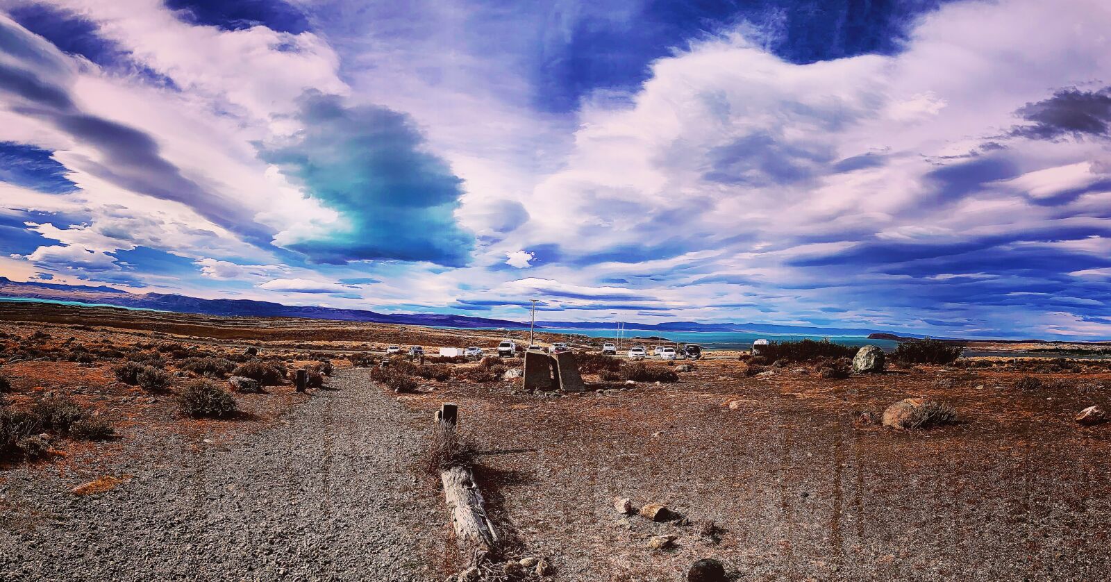 iPhone XS back camera 4.25mm f/1.8 sample photo. El calafate, argentina, nature photography