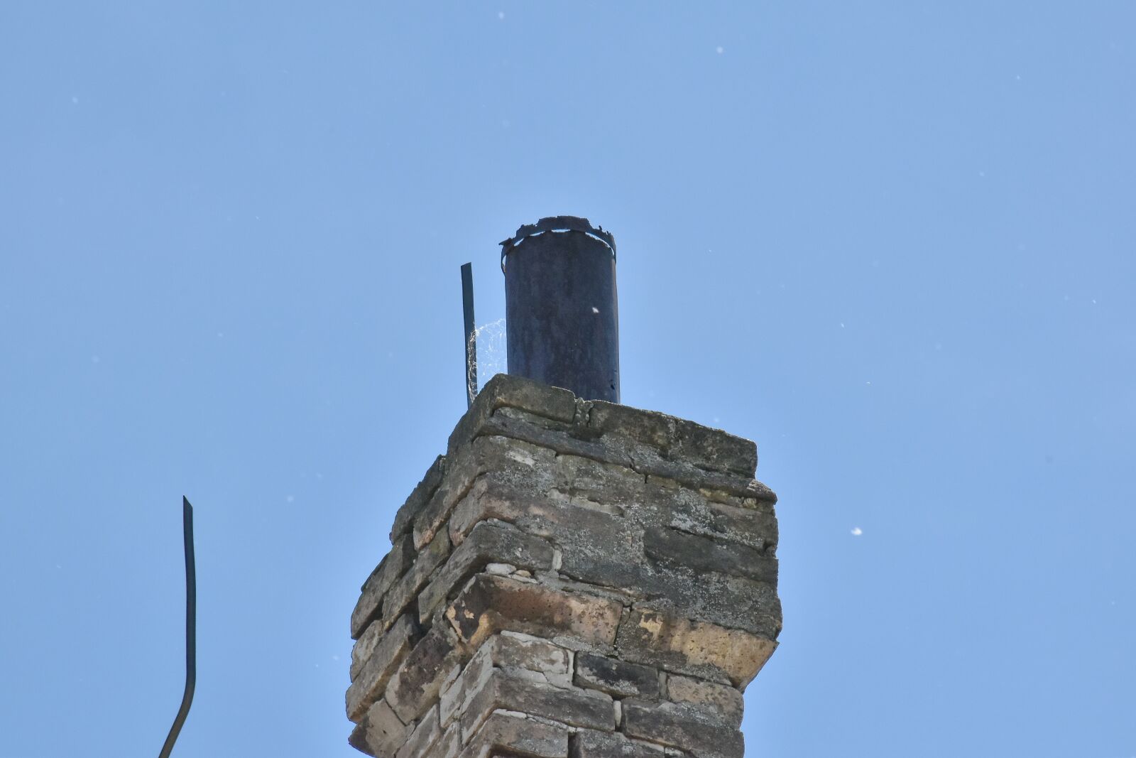 Nikon D5500 sample photo. Blue sky, bricks, chimney photography