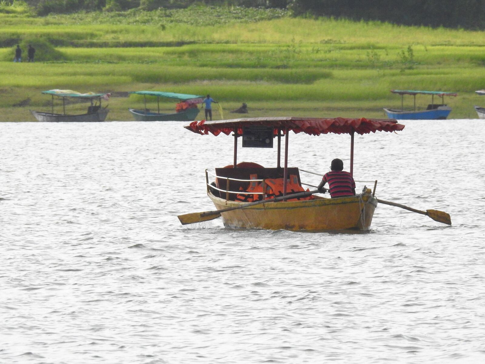 Nikon Coolpix P900 sample photo. Boat, water, river photography
