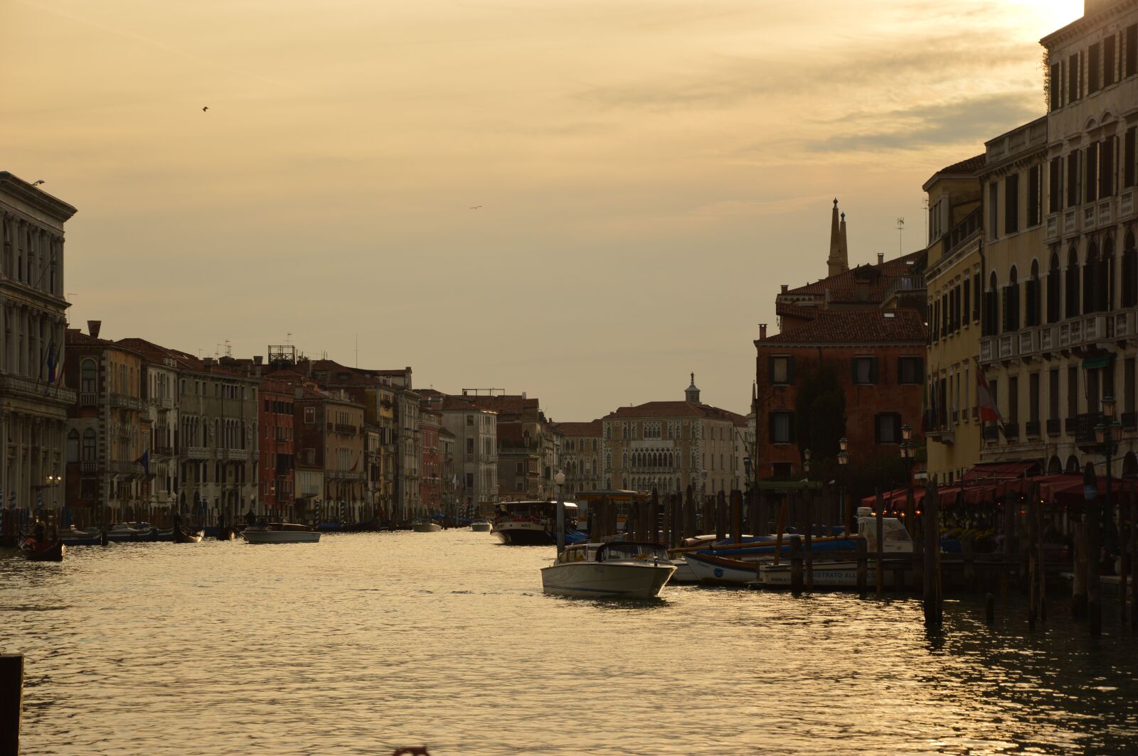 Nikon D3200 sample photo. Venice, canale grande, sunset photography