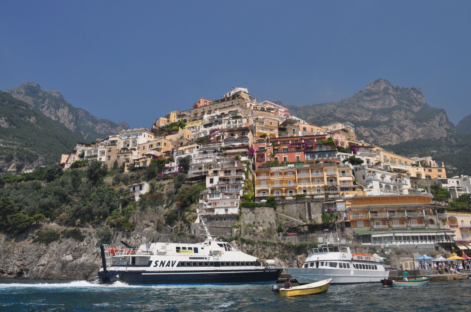 Nikon D5000 sample photo. Positano, italy, amalfi photography