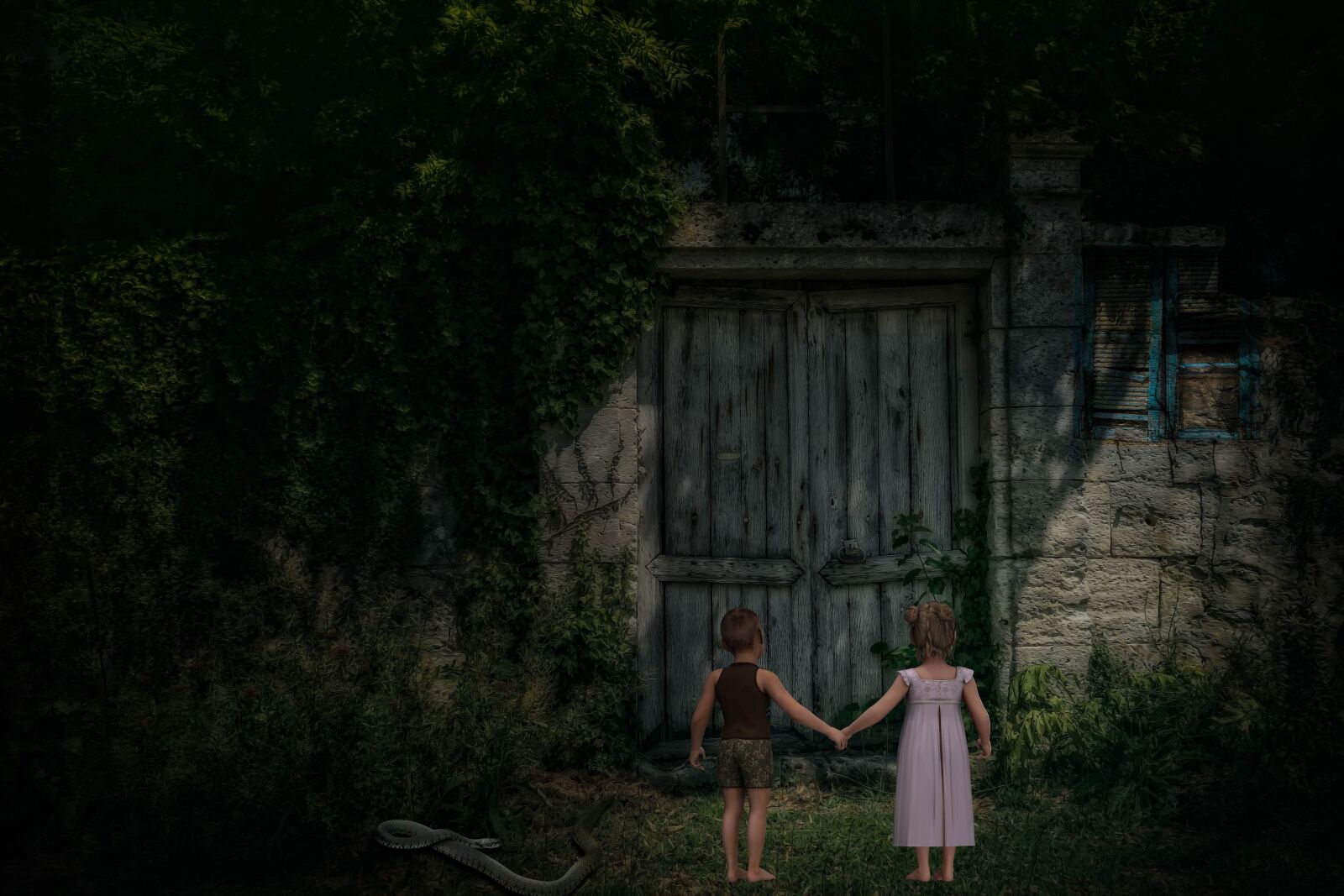 Nikon D3300 sample photo. Fantasy, children, alone photography