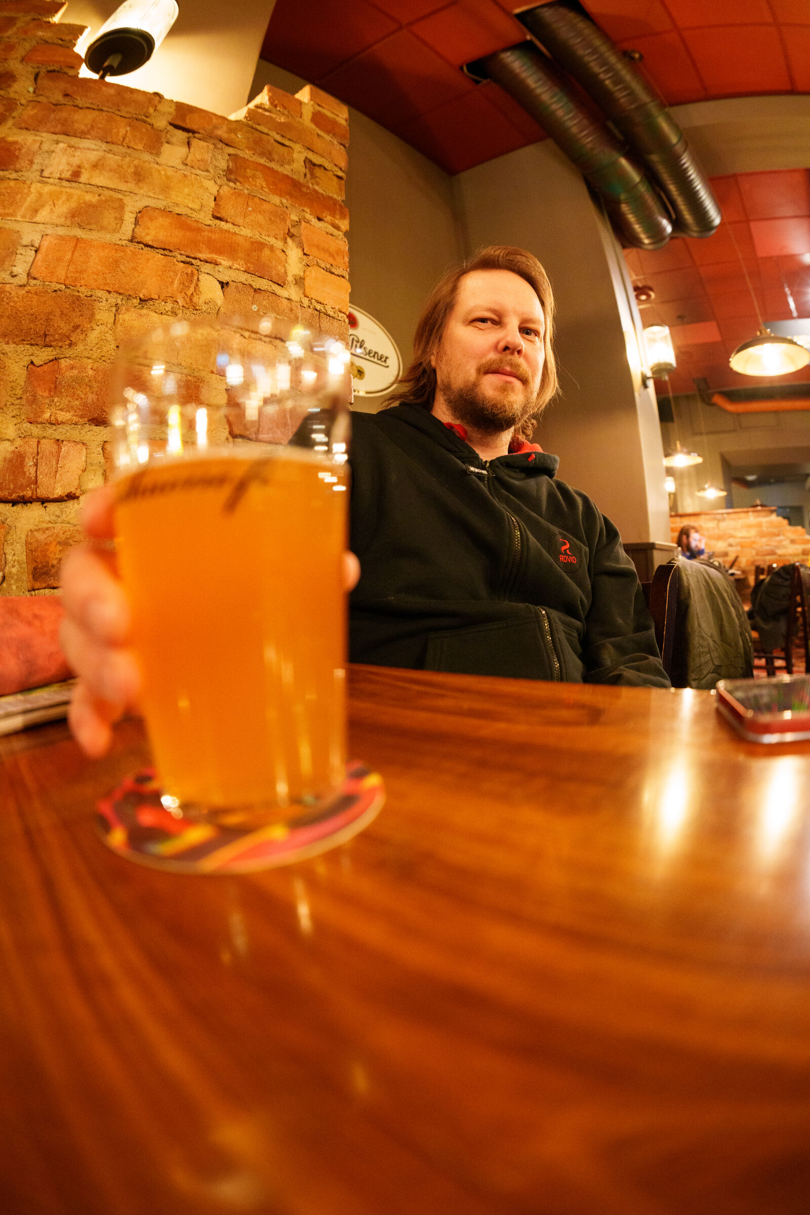 Sigma 15mm F1.4 DG DN Diagonal Fisheye Art sample photo. Afterwork beer photography