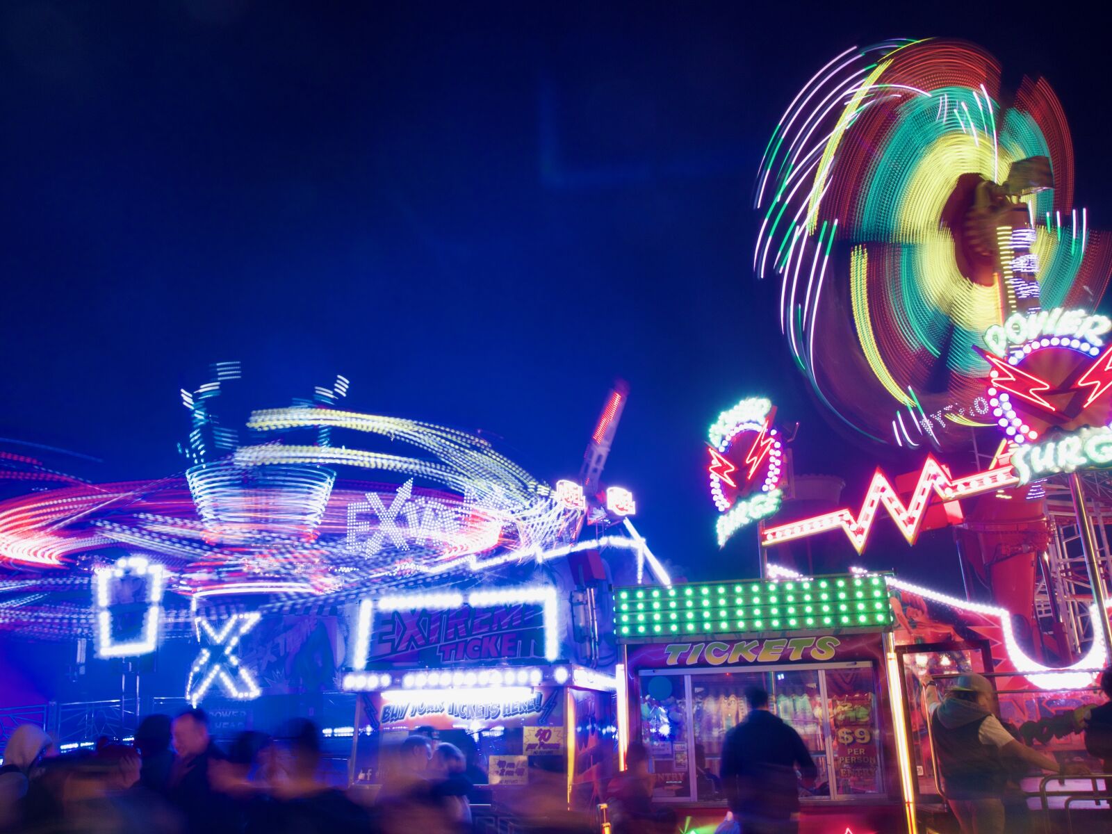Olympus OM-D E-M10 II sample photo. Long, exposure, melbourne, rides photography