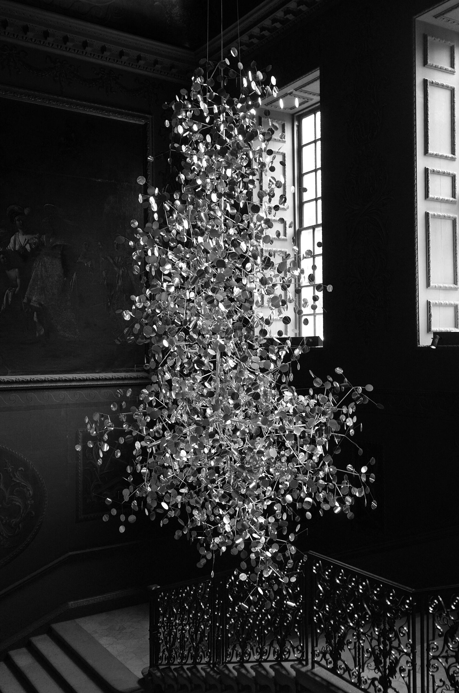Nikon D7000 sample photo. Chandelier, old, interior photography