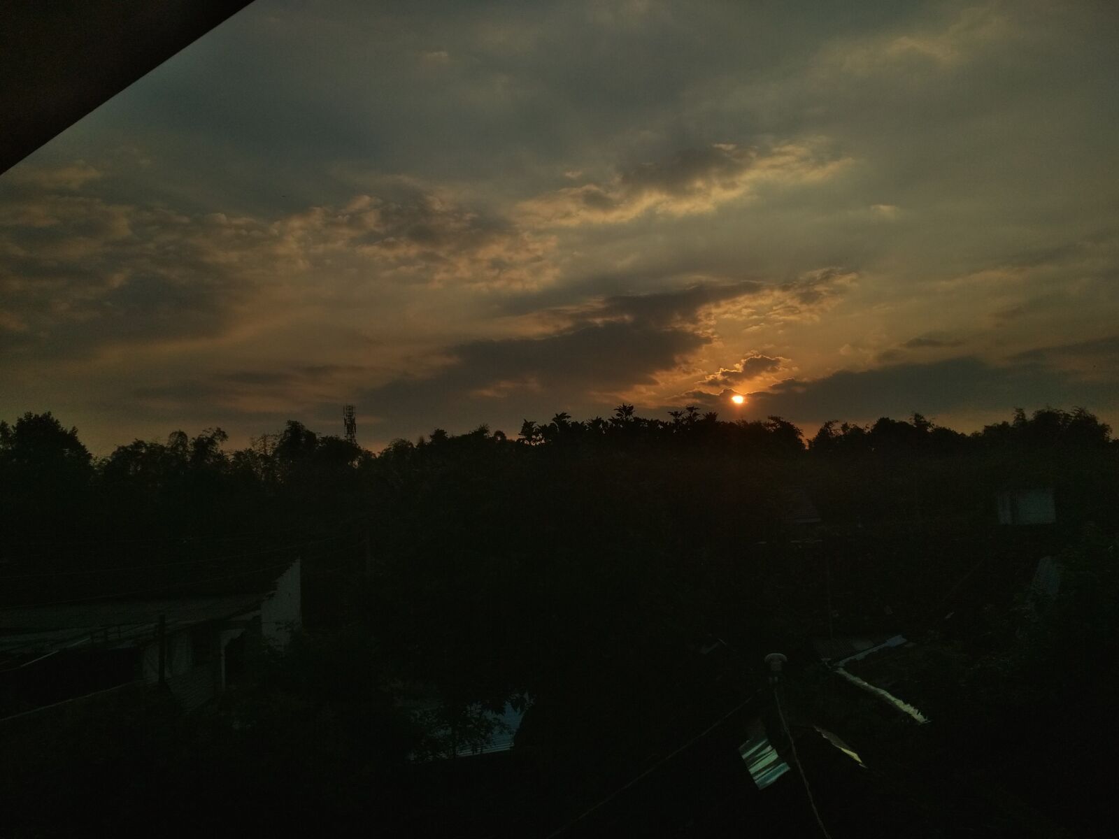 Xiaomi Redmi 4X sample photo. Sunset, view, claude photography