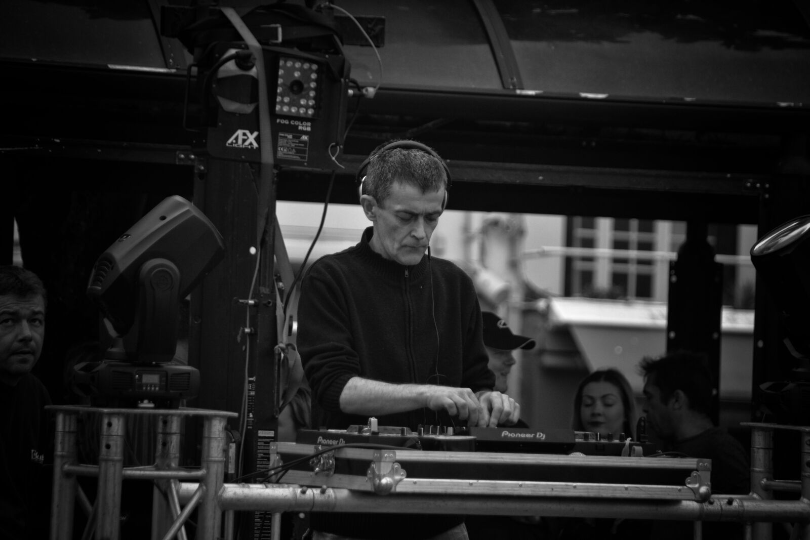Nikon D5200 sample photo. Music, discs, dj photography