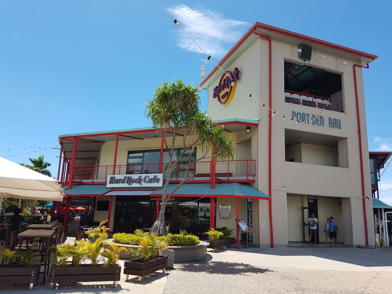 Samsung Galaxy S7 Edge sample photo. Hard rock cafe, fiji photography
