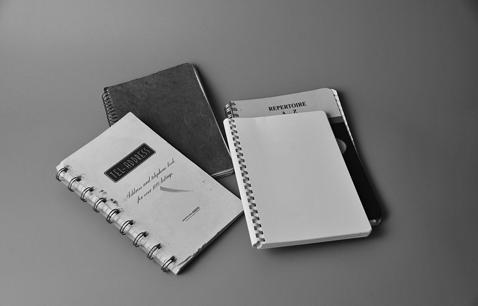 Nikon D5100 sample photo. Notebooks, diary, notebook photography