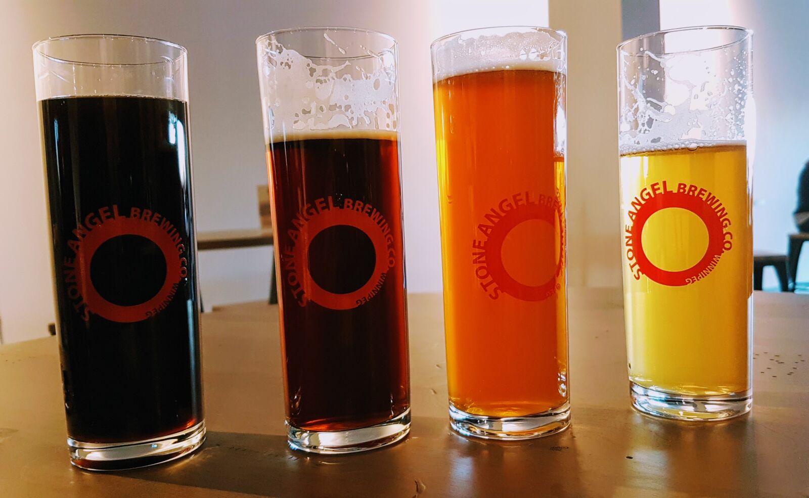Samsung Galaxy S7 sample photo. Beer, brewers, rainbow photography
