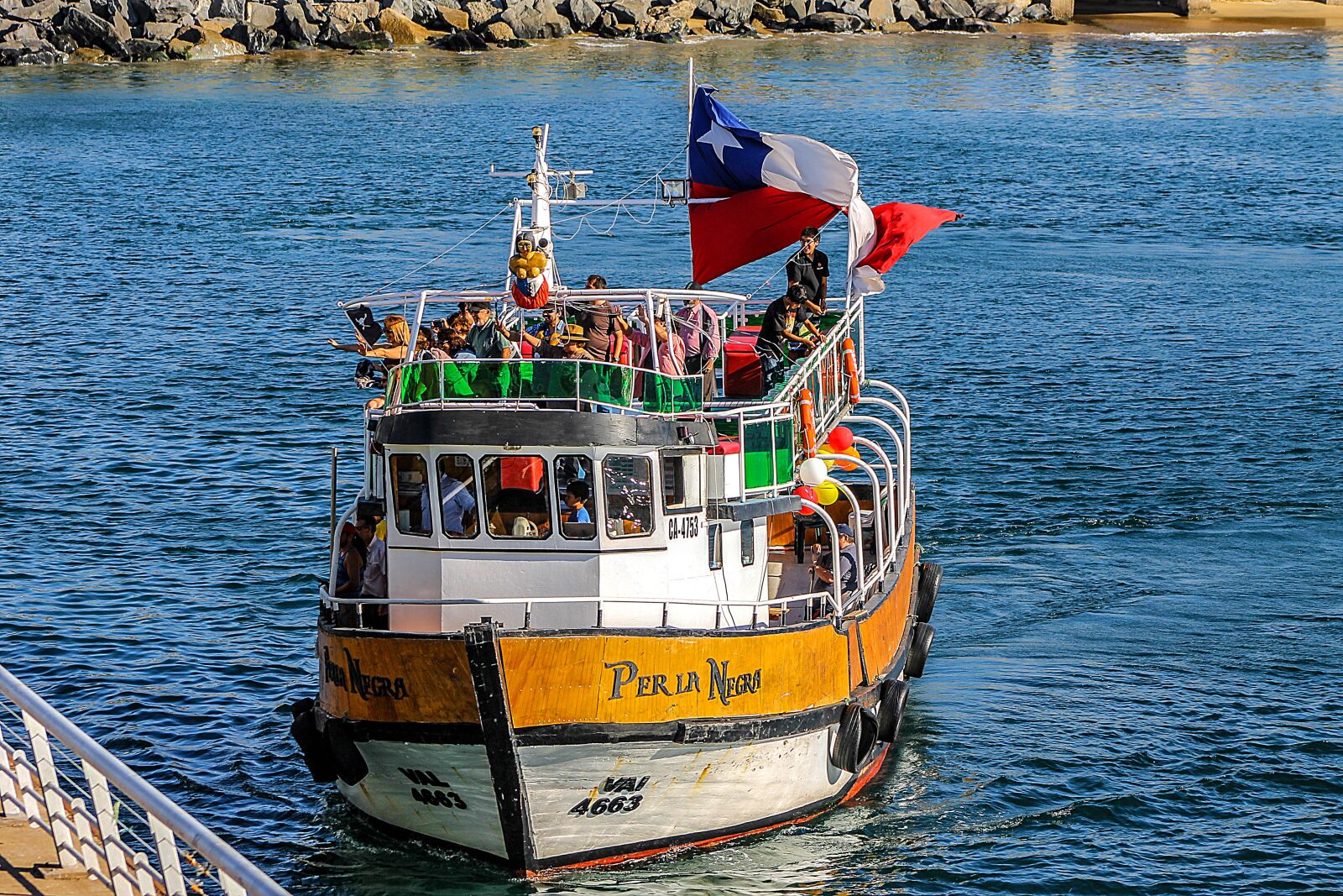 Canon EF 75-300mm f/4-5.6 sample photo. Chile, sea, baron dock photography