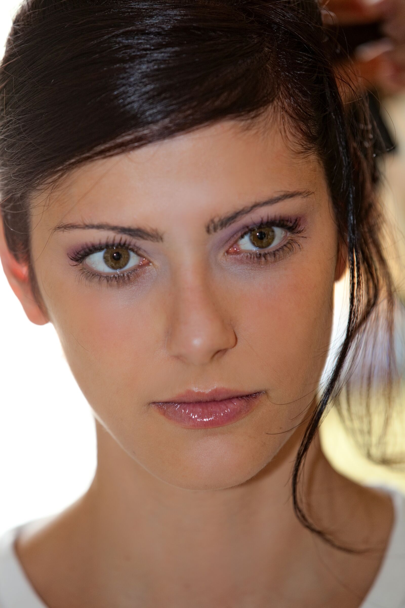 Canon EOS 5D Mark II sample photo. Green eyes, eyes, beauty photography
