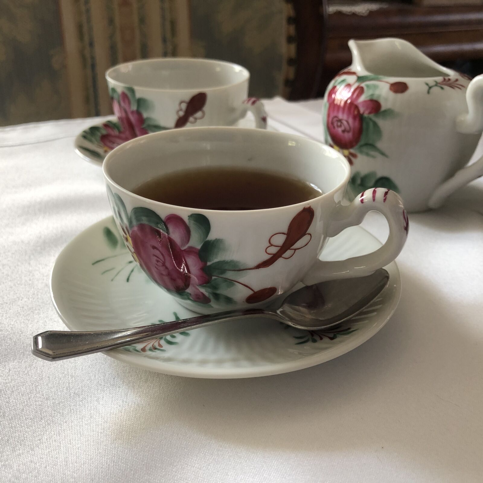 iPhone 8 back camera 3.99mm f/1.8 sample photo. East frisian tea, coziness photography