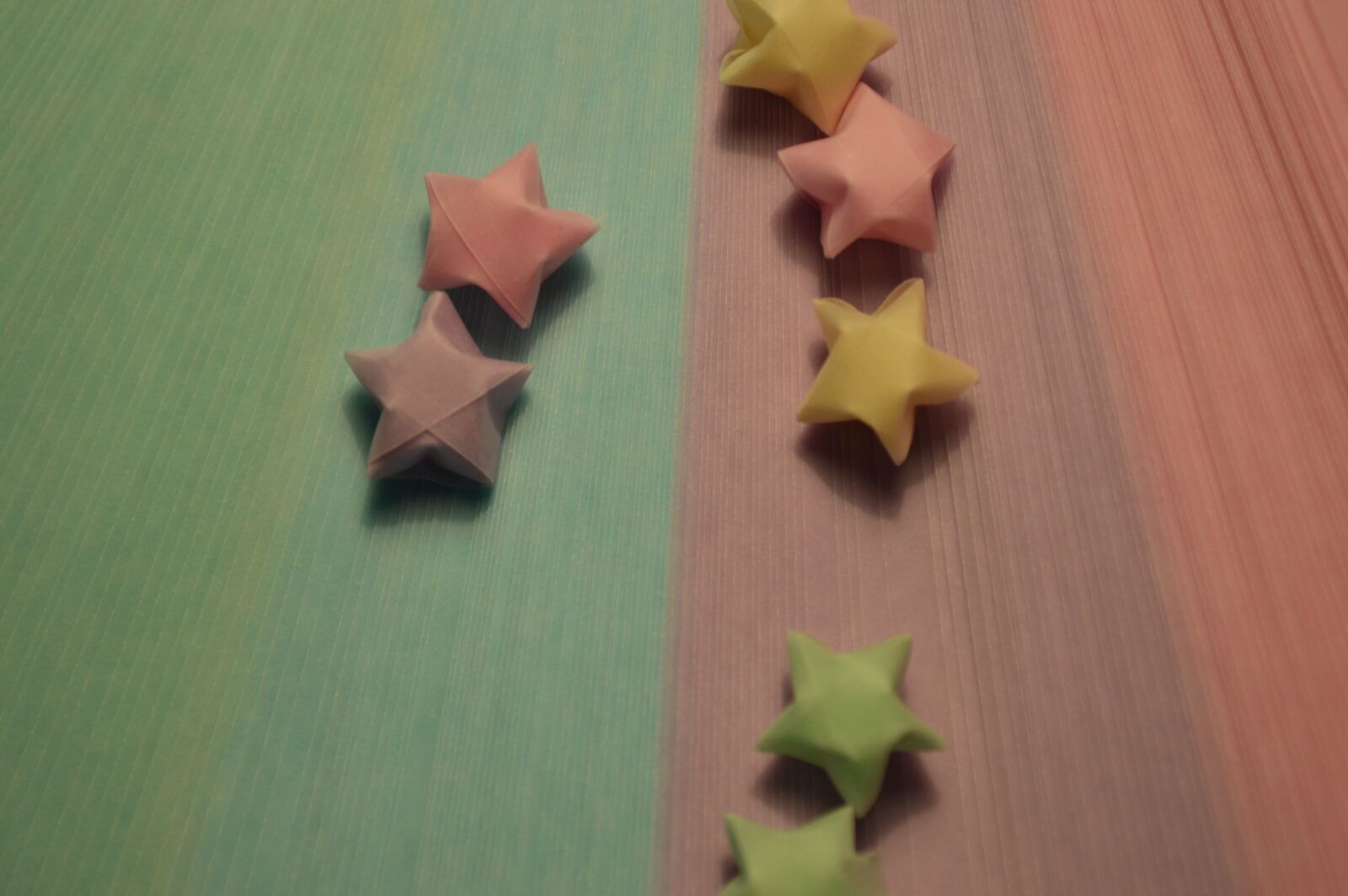 Nikon D3200 sample photo. Origami, stars, paperstrips photography