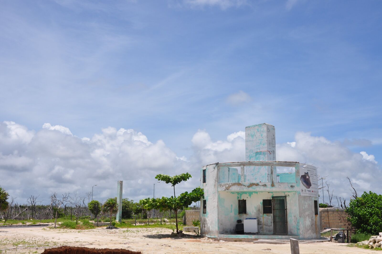 Nikon D90 sample photo. Mexico, sky, ruin photography