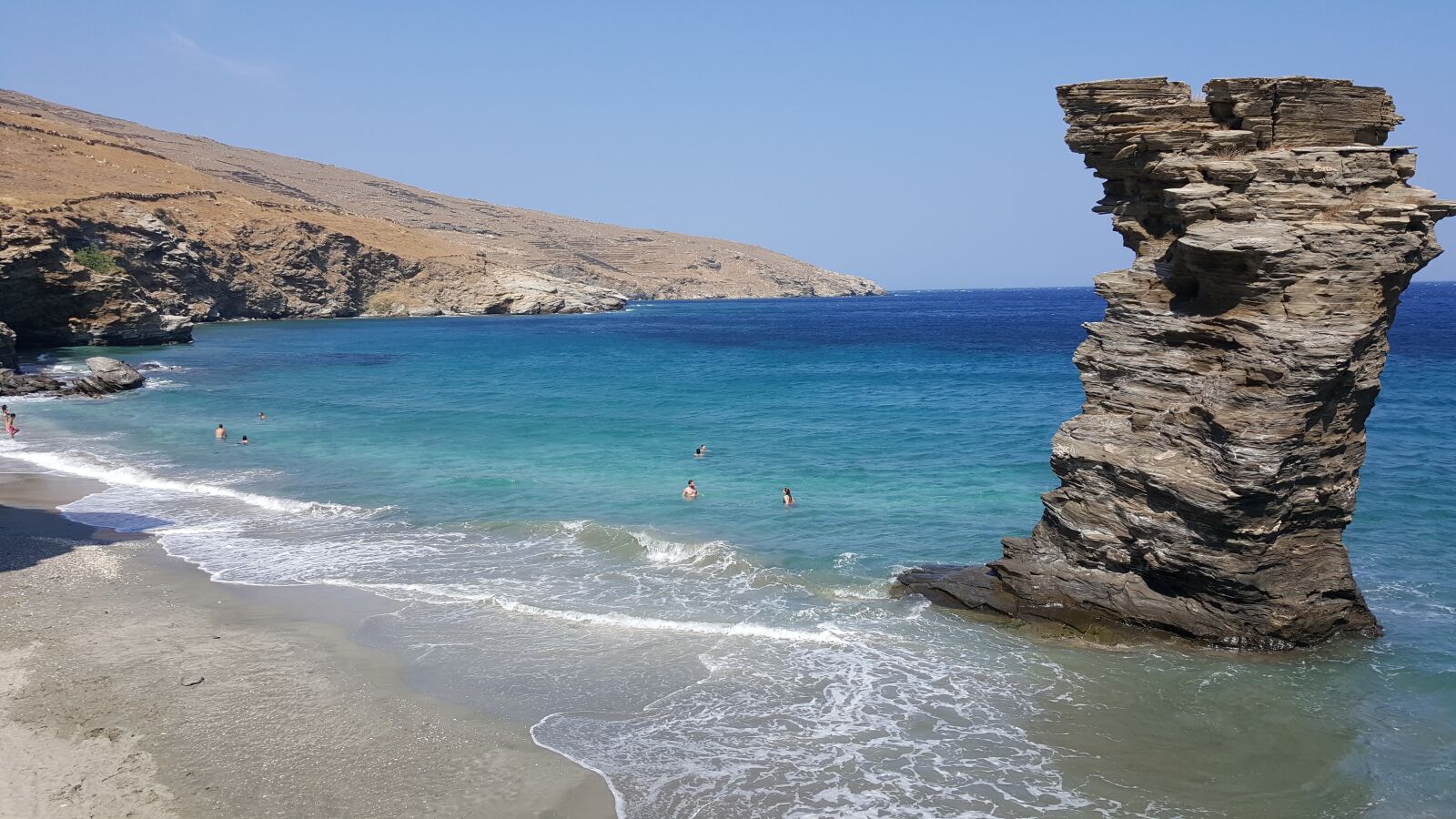 Samsung Galaxy S6 sample photo. Greek, island, andros photography