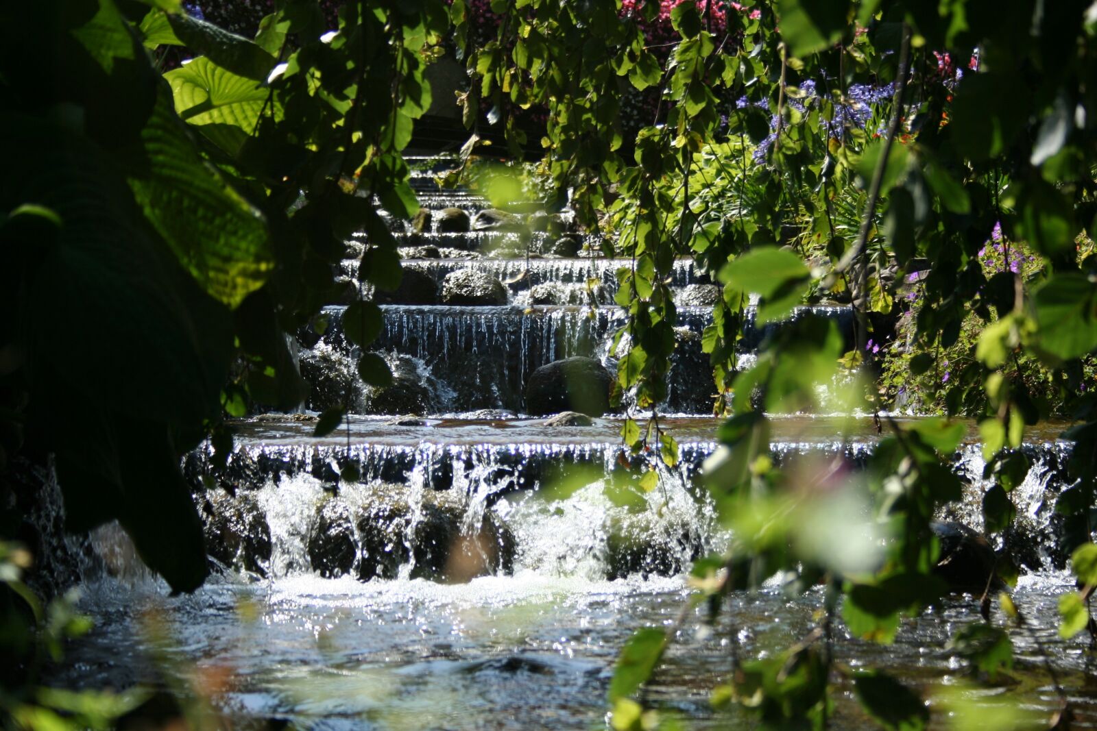 Canon EOS 350D (EOS Digital Rebel XT / EOS Kiss Digital N) sample photo. Nature, spring, waterfall photography