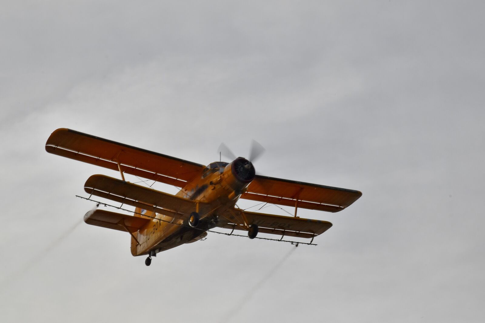Nikon D5500 sample photo. Aircraft engine, propeller, airplane photography