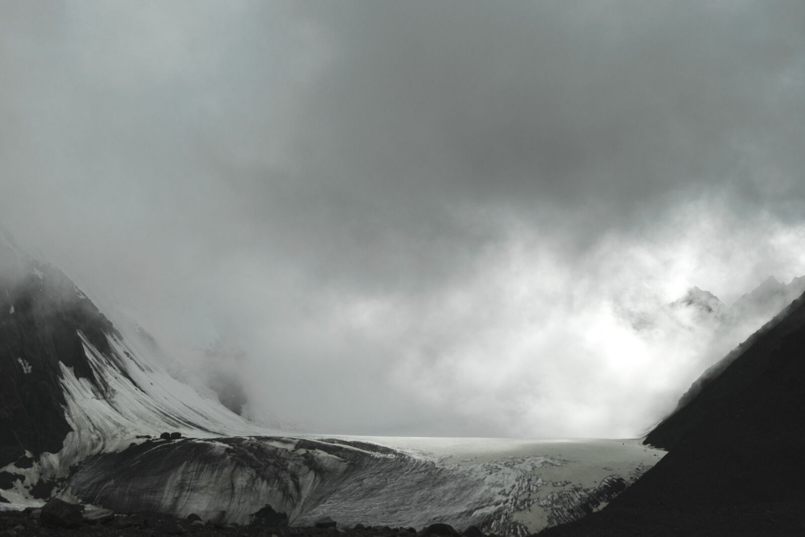 Nikon D5300 sample photo. Mountains, tianshan, snow photography