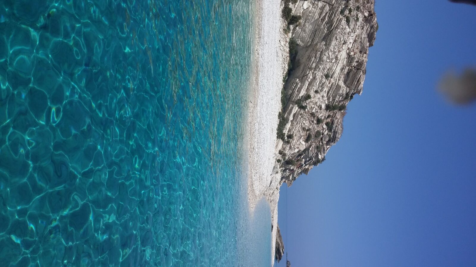 LG G2 sample photo. Aspronissia, sea, greece photography