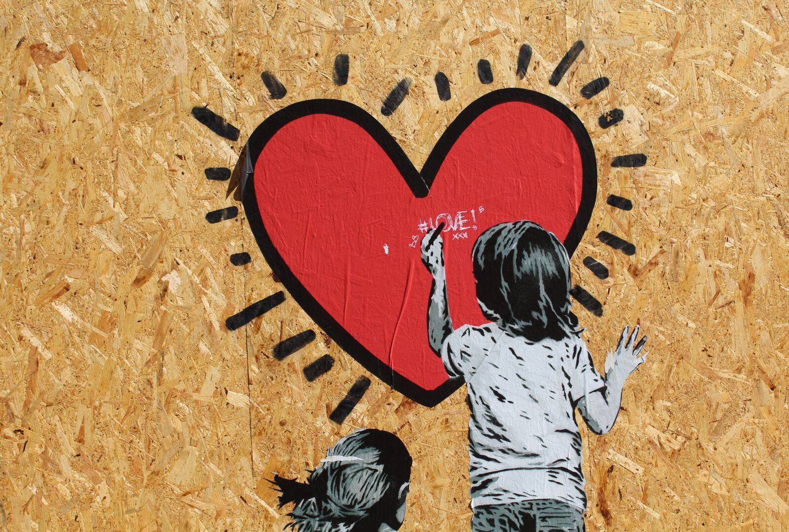 Canon EOS 1200D (EOS Rebel T5 / EOS Kiss X70 / EOS Hi) sample photo. Murals, heart, children photography