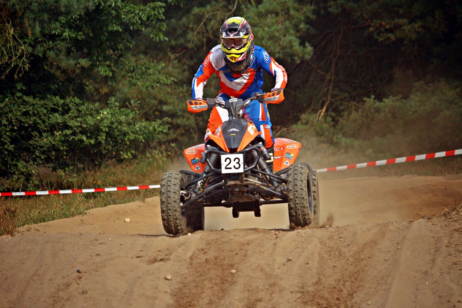 Canon EOS 100D (EOS Rebel SL1 / EOS Kiss X7) sample photo. Motocross, quad, enduro photography