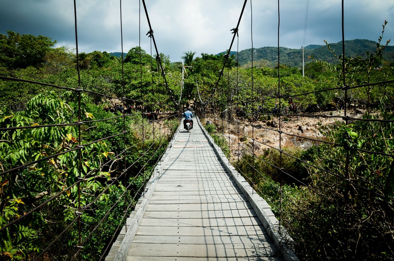 Nikon D5100 sample photo. Bridge, suspension bridge, beauty photography