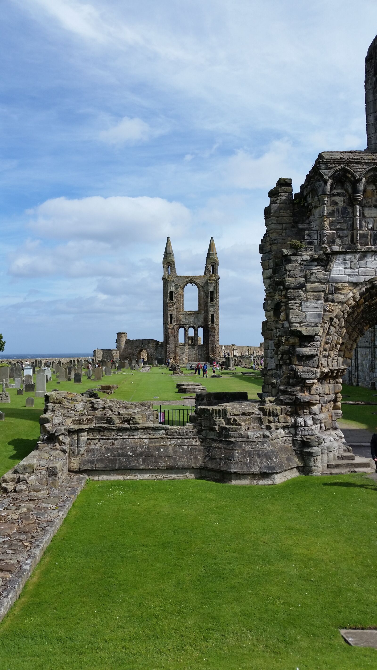 Samsung Galaxy S5 sample photo. Cathedral, st, andrews photography