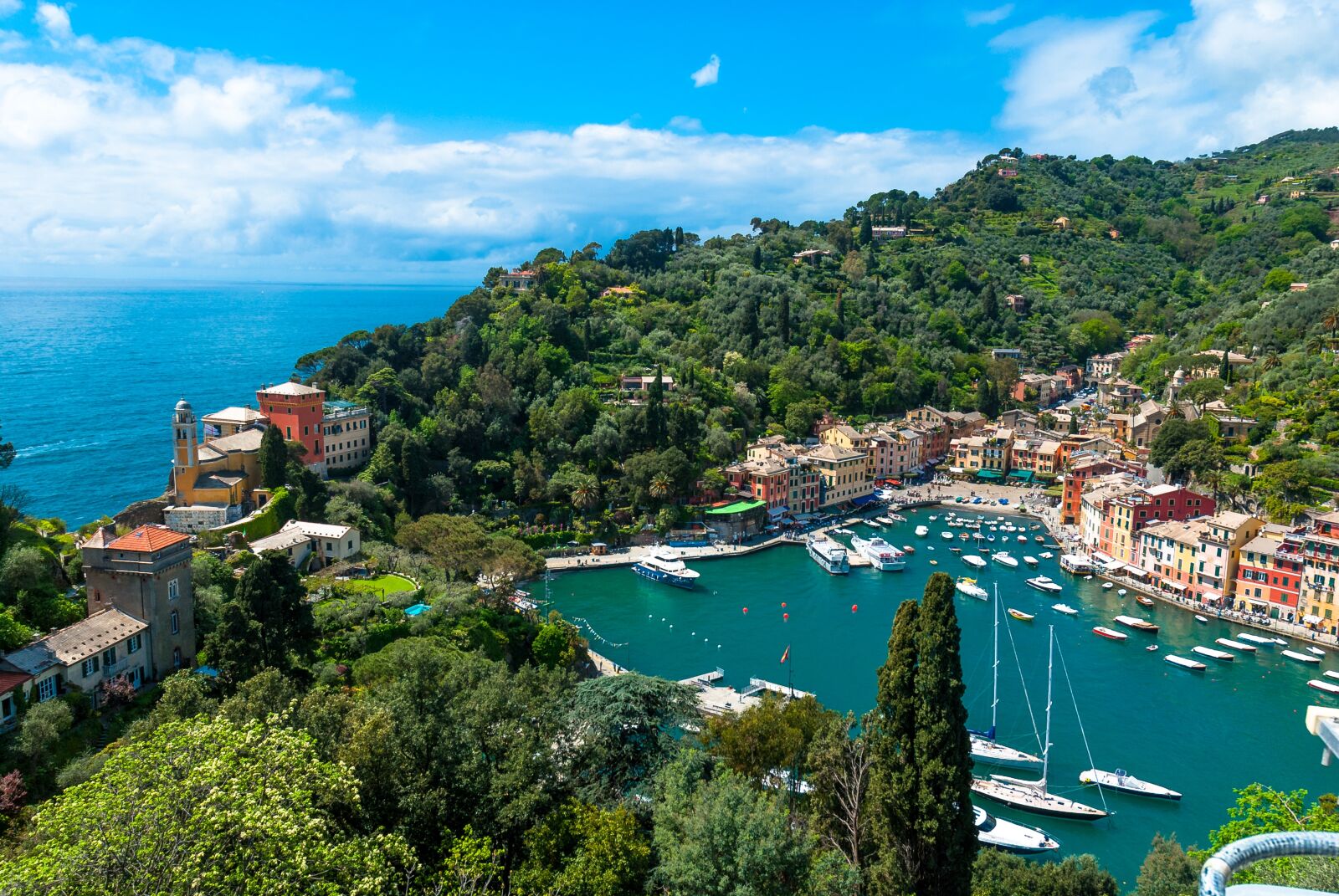 Nikon D80 sample photo. Portofino, the sun, holidays photography