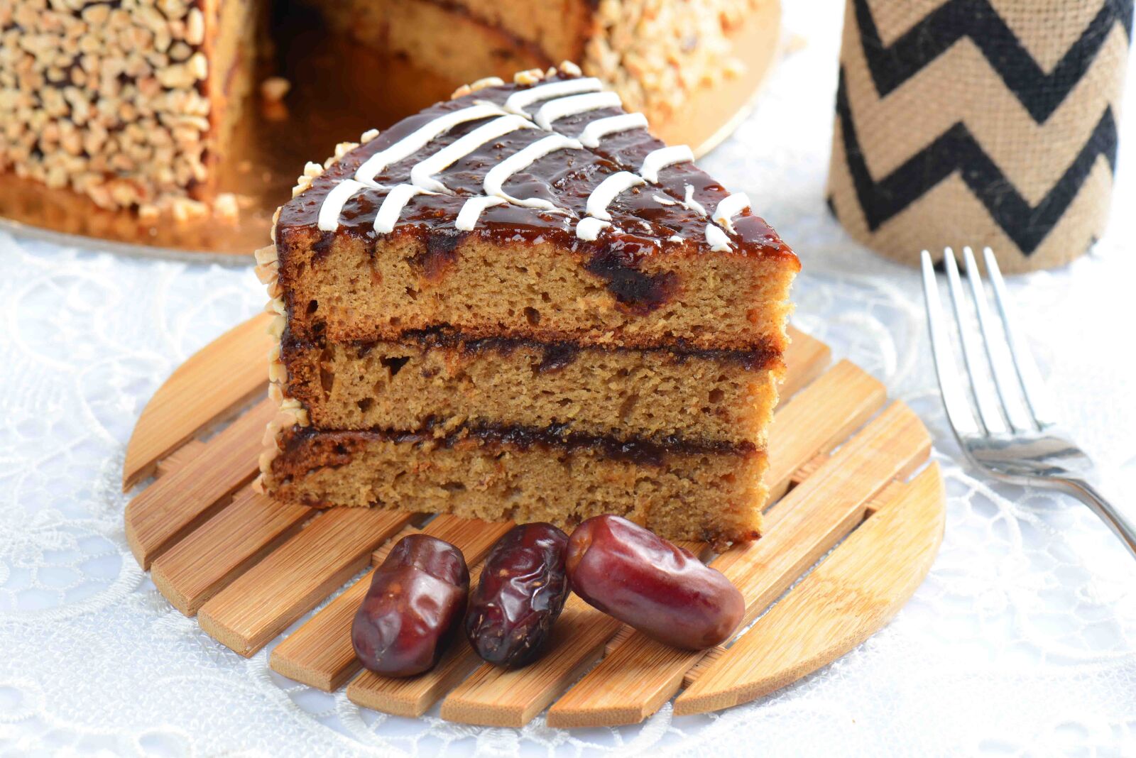 Nikon D610 sample photo. Date cake, cake, sweet photography
