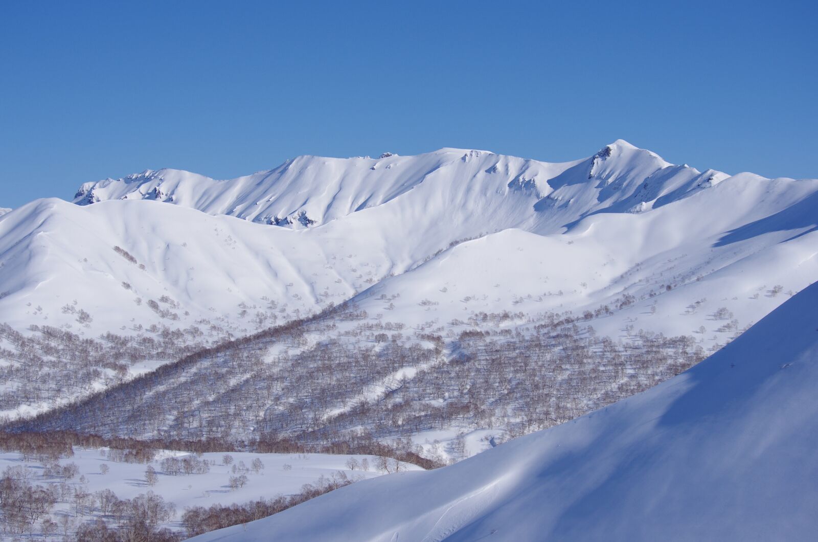 Pentax K-5 sample photo. Snow, mountain, winter photography