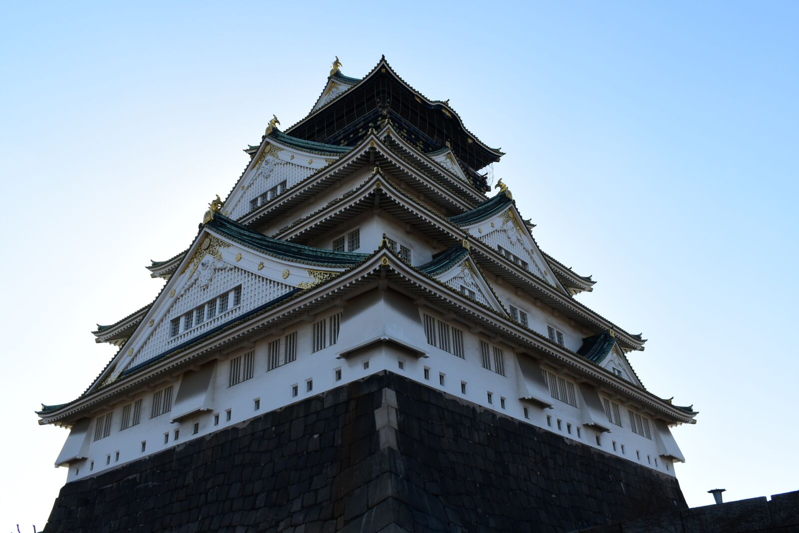 Nikon D5600 sample photo. Osaka castle, osaka, japan photography
