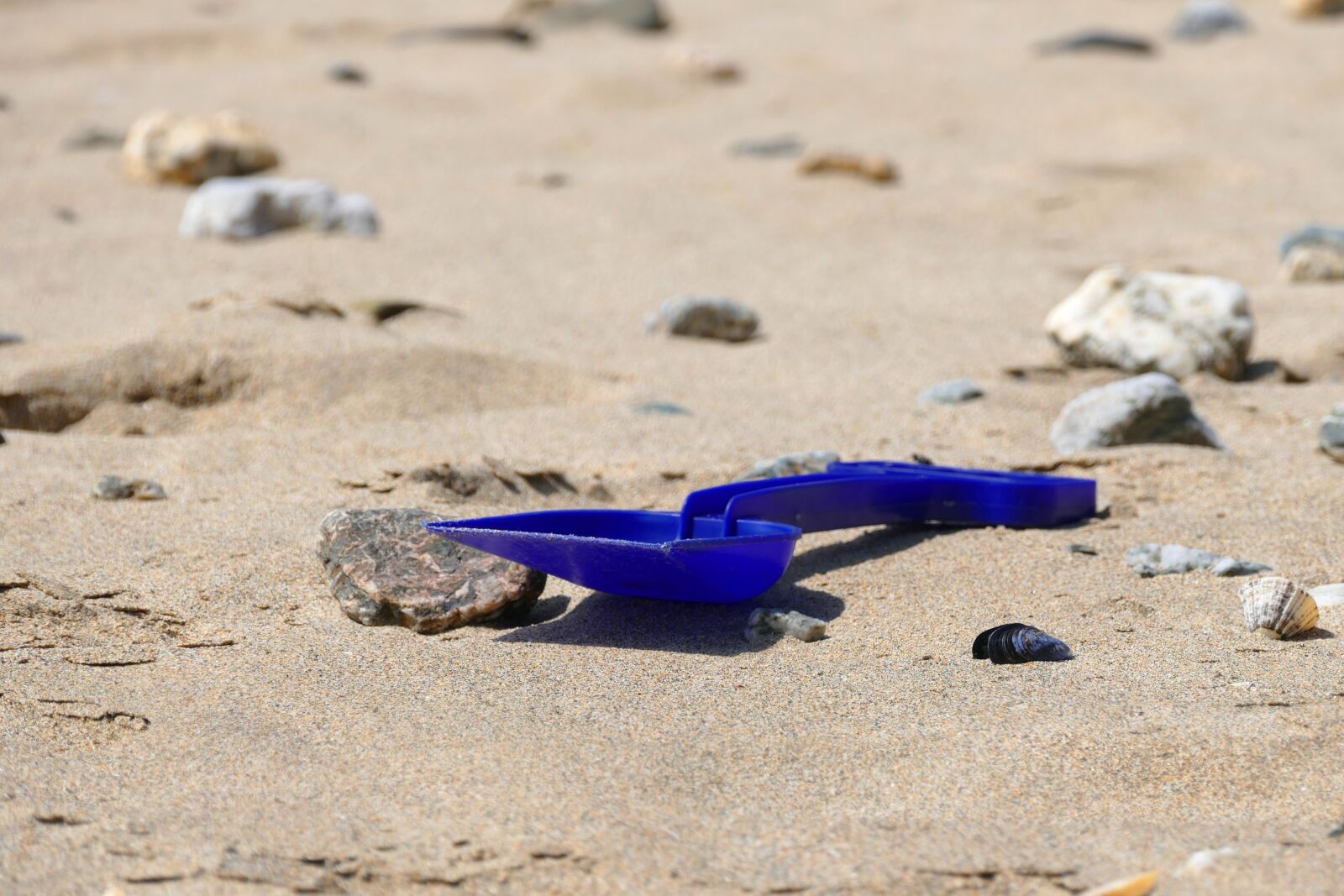 Panasonic Lumix DMC-FZ1000 sample photo. Beach, spade, sand photography