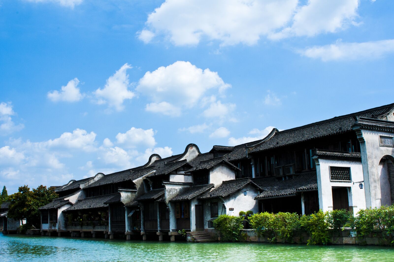 Nikon D300S sample photo. Wuzhen, building, ancient architecture photography