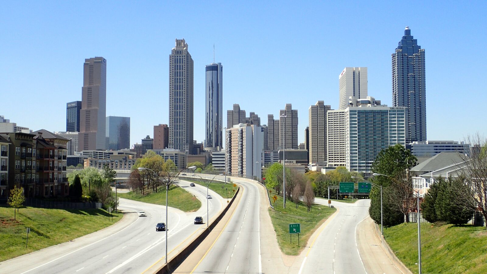 Olympus TG-3 sample photo. Atlanta, city, roadway photography