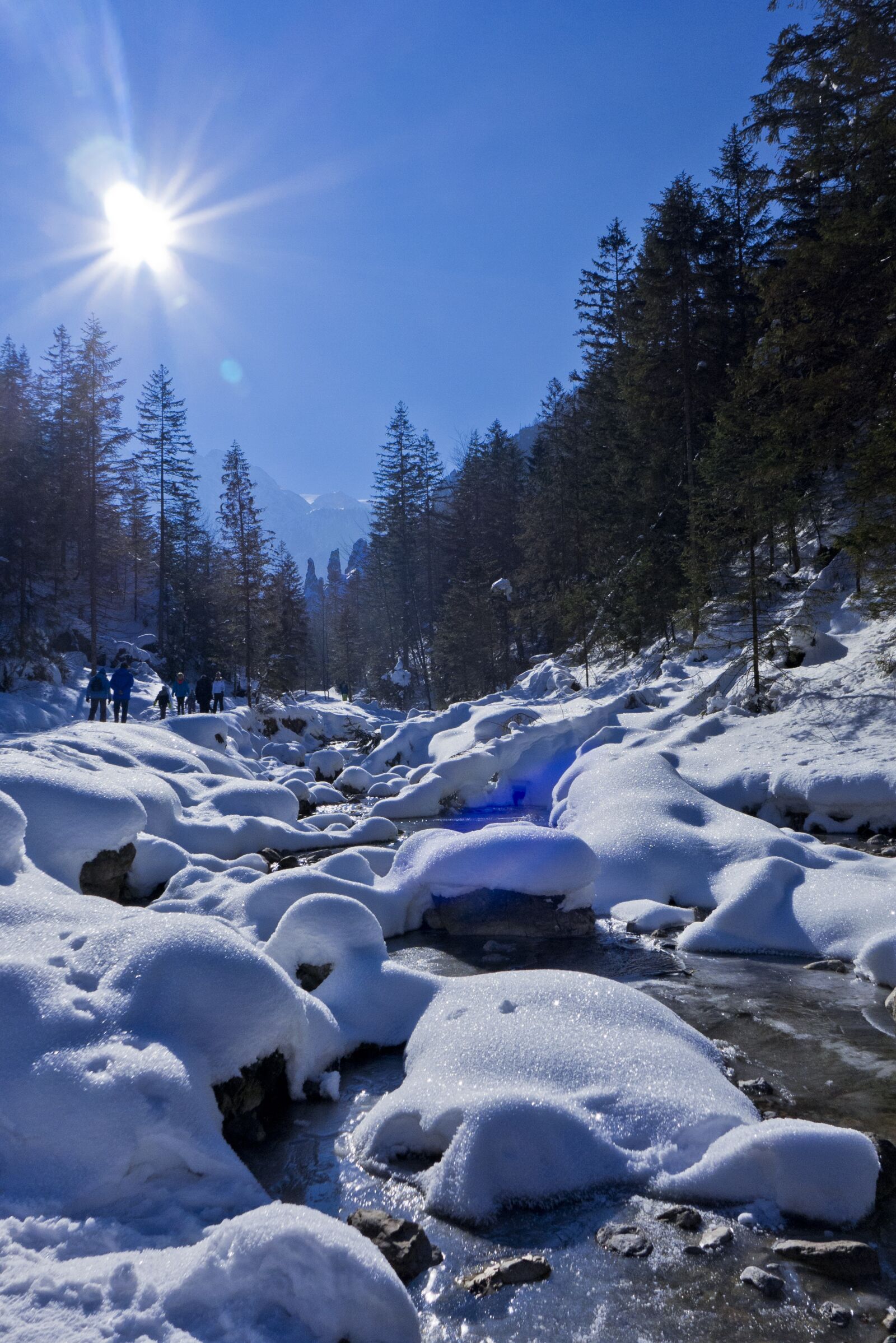 Panasonic Lumix DMC-LX7 sample photo. Tatry, mountains, torrent photography