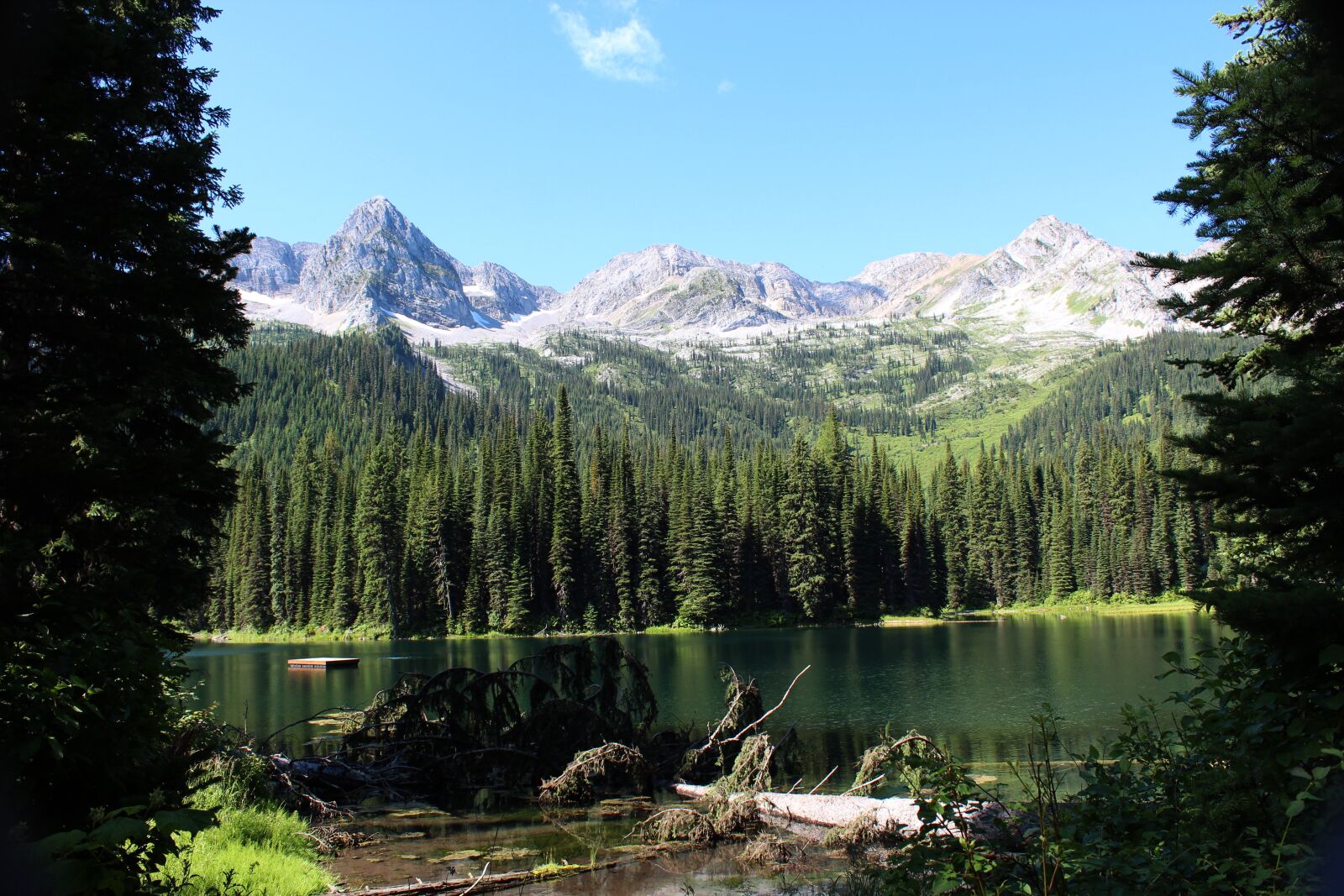 Canon EOS 600D (Rebel EOS T3i / EOS Kiss X5) sample photo. Island lake, fernie, british photography