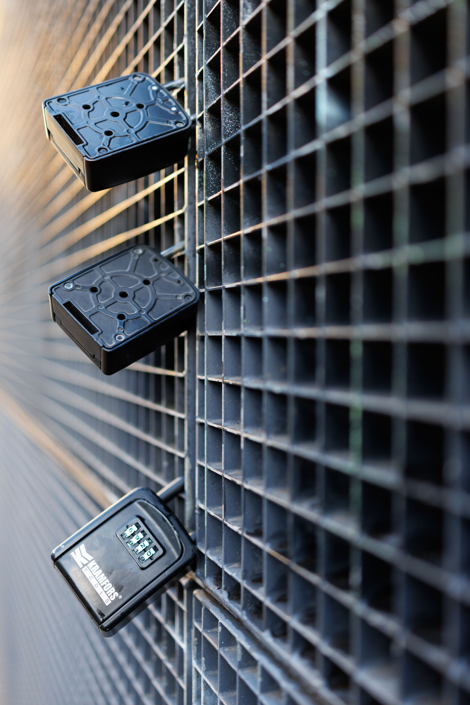 Canon EOS R5 Mark II sample photo. Padlock fence photography