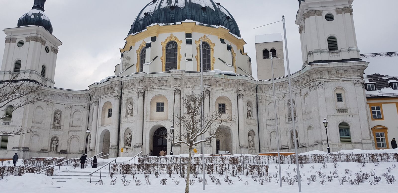 Samsung Galaxy S8 sample photo. Munich, snow, bavaria photography