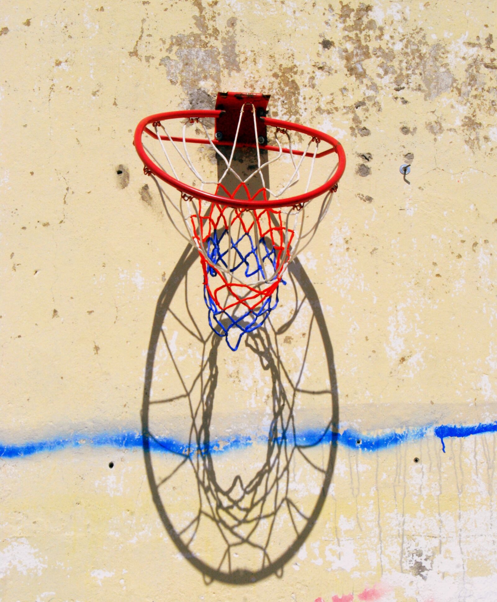 Nikon D60 sample photo. Basket, wall, old photography