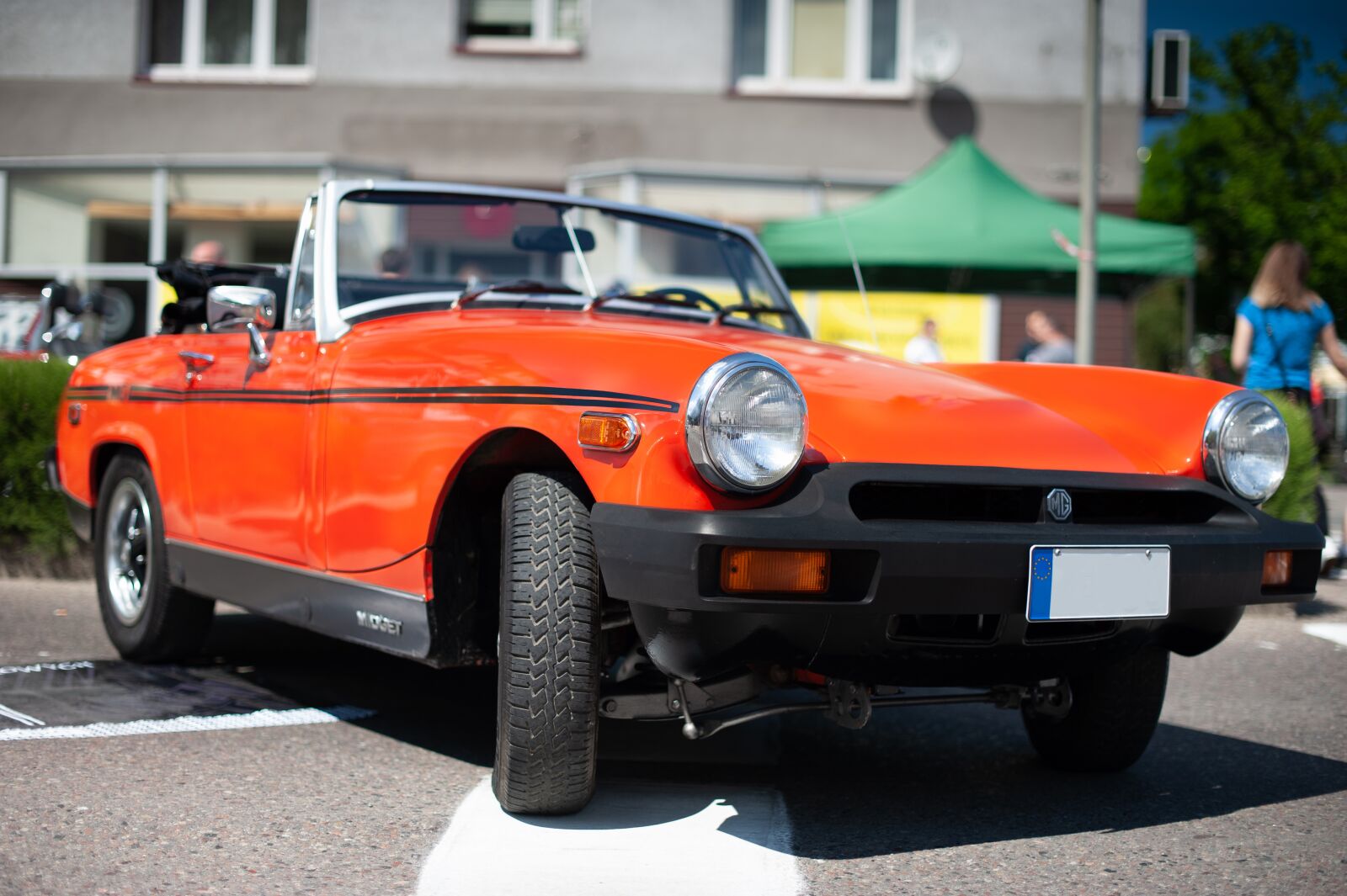 Nikon D700 sample photo. Car, cabriolet, red photography