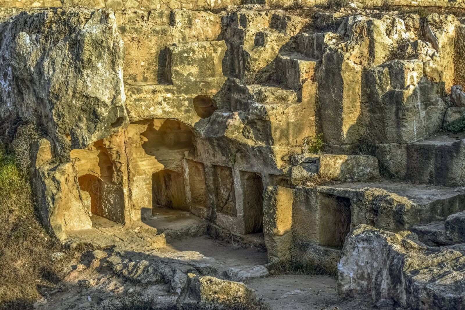 Nikon D3300 sample photo. Cyprus, paphos, tombs of photography