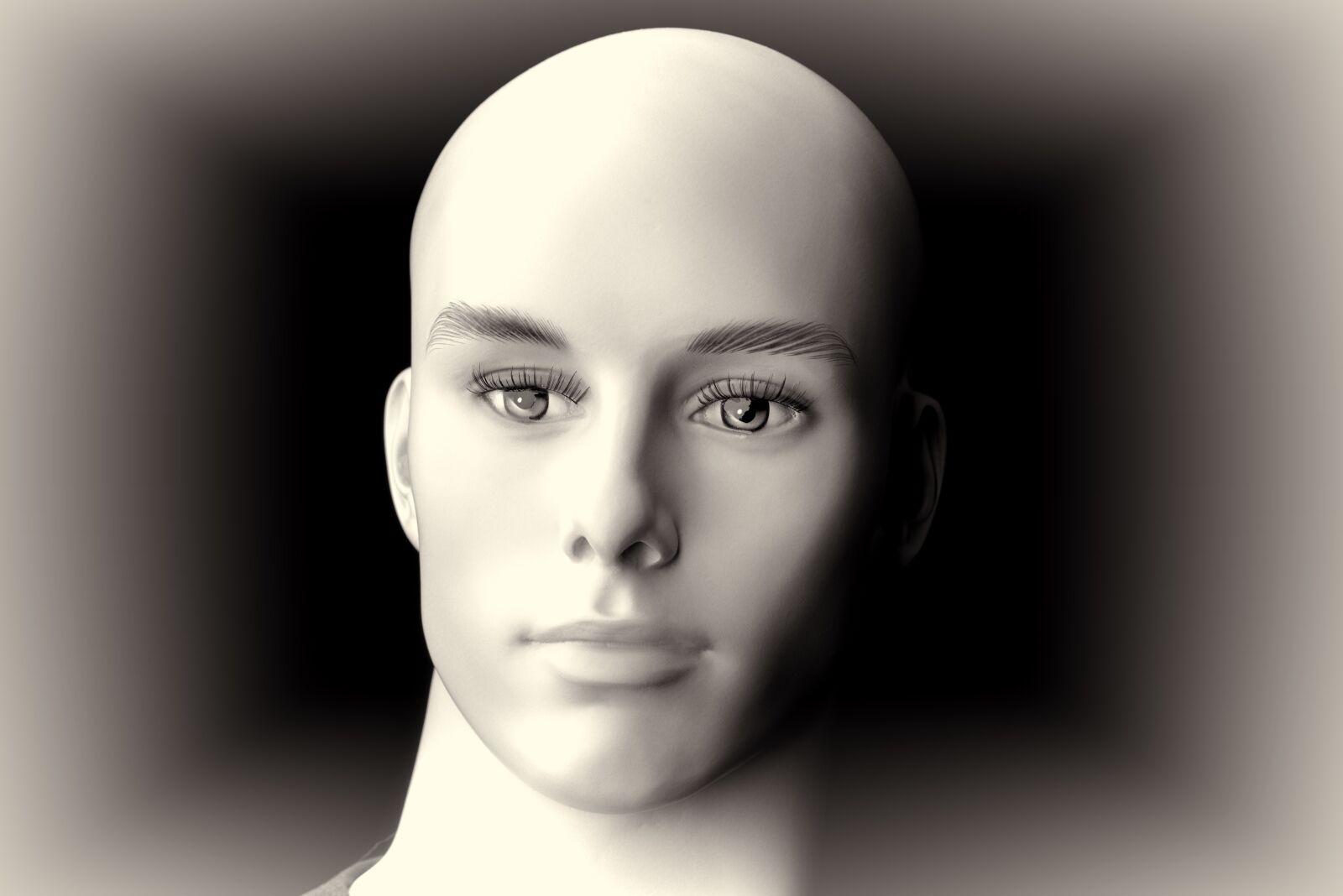 Nikon D750 sample photo. Doll, face, head photography